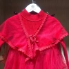 Children's knitted dress details Picture